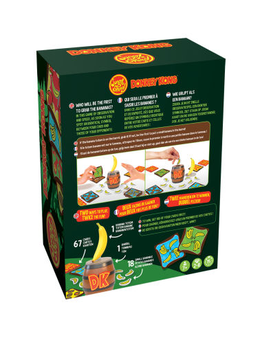 Jungle Speed: Donkey Kong - Jeux de société - Zygomatic