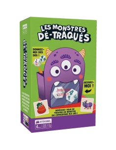 Les Monstres Dé-Traqués - Jeu de Société - Jeu pour Enfants - Exploding Kittens