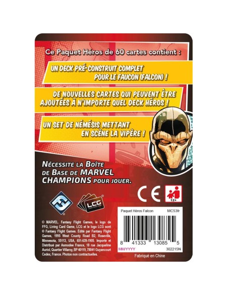 Extension Falcon - Marvel Champions - Fantasy Flight Games