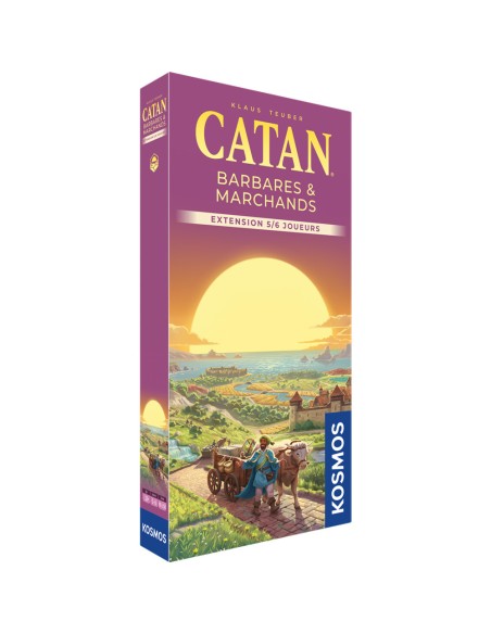 Catan - Barbares et Marchands - 5/6 joueurs - Jeux de société - Kosmos