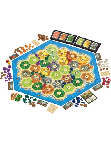 Catan - Barbares et Marchands - 5/6 joueurs - Jeux de société - Kosmos