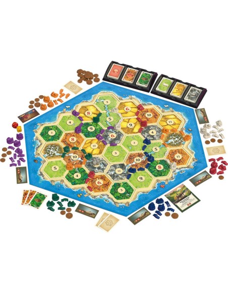 Catan - Barbares et Marchands - 5/6 joueurs - Jeux de société - Kosmos
