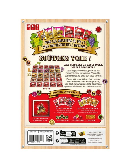 Goûtons Voir! - Jeux de société - Don't Panic Games