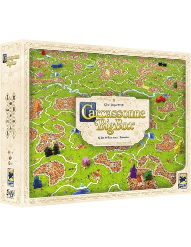 Carcassonne Big Box - V.3.1 - 2025 Fr - Hans im gluck - Hans Im Glück