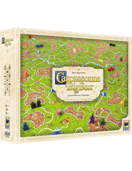 Carcassonne Big Box - V.3.1 - 2025 Fr - Hans im gluck - Hans Im Glück