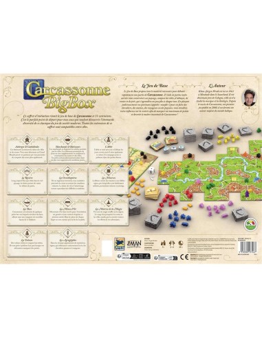 Carcassonne Big Box - V.3.1 - 2025 Fr - Hans im gluck - Hans Im Glück