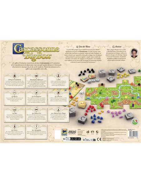Carcassonne Big Box - V.3.1 - 2025 Fr - Hans im gluck - Hans Im Glück
