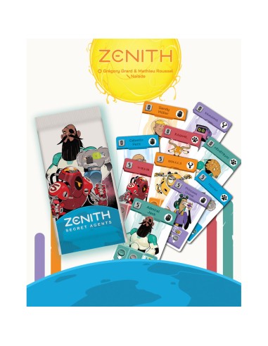 Zenith - Secret Agents - Playpunk - Jeux de société - Play Punk