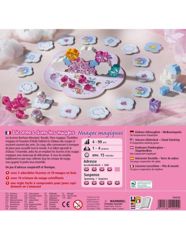 Licornes dans les nuages - nuages magiques - Haba