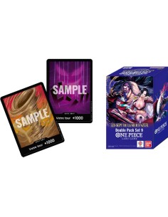 One Piece Le Jeu de Cartes - Les Sept de la Mer d'Azur - Boite de 8 Boosters Double Pack - Jeux - Bandai 2