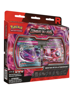 : Deck Combat de Ligue Mewtwo‑ex de la Team Rocket - Pokemon - Jeux de cartes - Pokémon