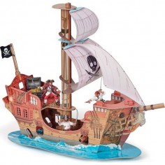 Figurine Bateau de pirate - Papo 2