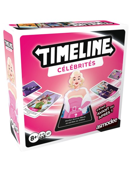 Timeline Célébrités - Asmodée - Jeux de société - Asmodee