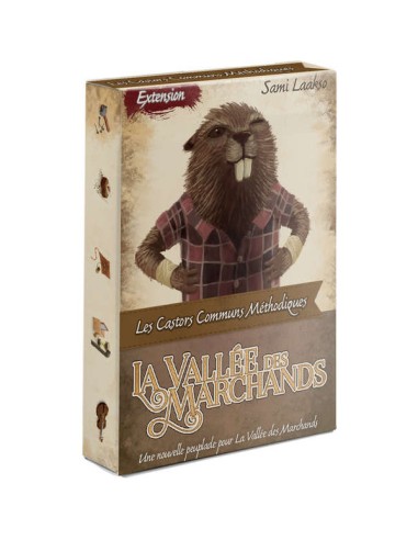 La Vallée des Marchands - Les Castors Communs Méthodiques - Jeux de société - Bragelonne - Bragelonne Games