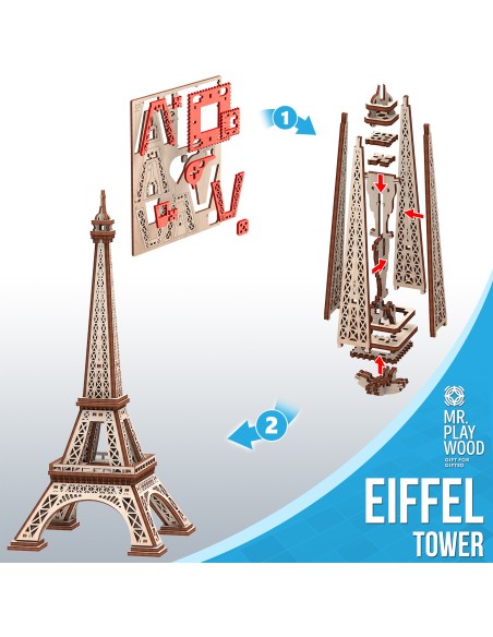 Tour Eiffel - Jeux classiques - Mr Playwood