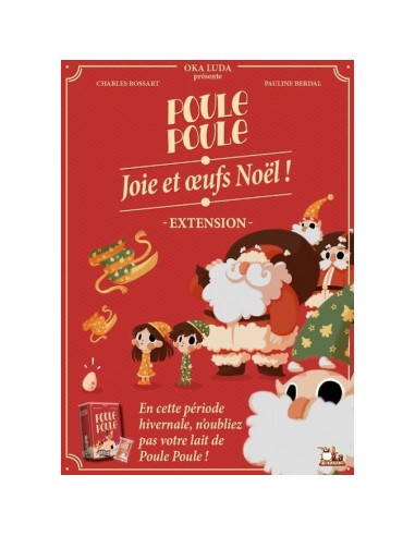 Poule Poule - Extension: Joie et Oeufs Noël - Jeux de société - Oka Luda Editions - Oka Luda éditions