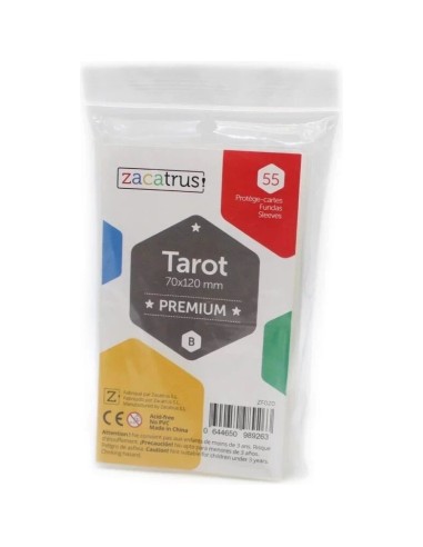 Protège-cartes Zacatrus Tarot Premium - 70x120mm - Zacatrus - Accessoires - Gigamic