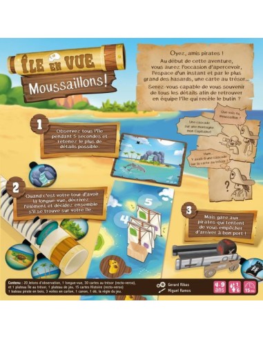 Ile en Vue Moussaillons! - Jeux de société - Gigamic