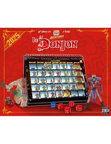 365 Aventures – Le Donjon - Sorry we are French - Jeux de société - Gigamic