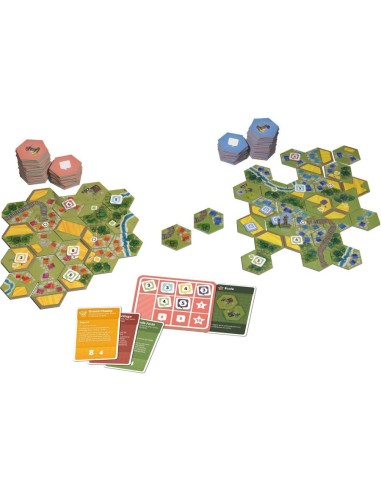 Dorfromantik - Le Duel - Jeux de société - Gigamic