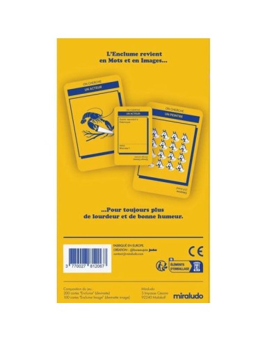 L'Enclume- Mots & Images - Miraludo - Jeux de société - Gigamic