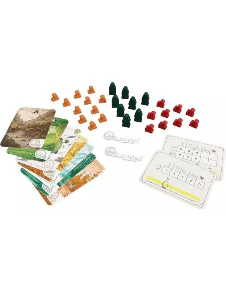 Evergreen - Arbres Géants et Champignons - Jeux de société - Gigamic