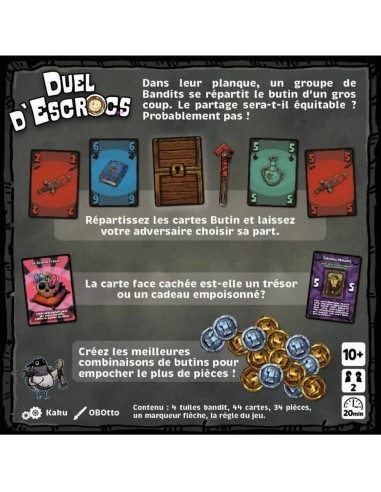 Duel d'Escrocs - Jeux de société - Gigamic