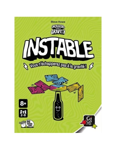 Instable - Big Potato Games - Jeux de société - Gigamic