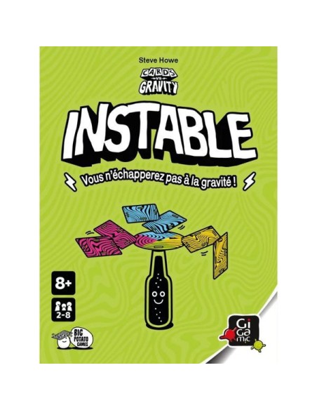 Instable - Big Potato Games - Jeux de société - Gigamic