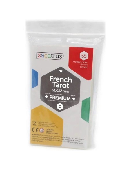 Protège-cartes Zacatrus French Tarot Premium - 61x112mm - Zacatrus - Accessoires - Gigamic