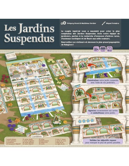 Les Jardins Suspendus - Jeux de société - Gigamic
