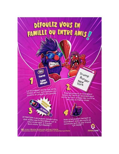 Le Gourdineur - ZenaGame - Jeux de société - Gigamic