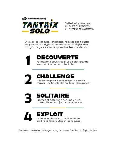 Tantrix Solo - Jeux de société - Gigamic