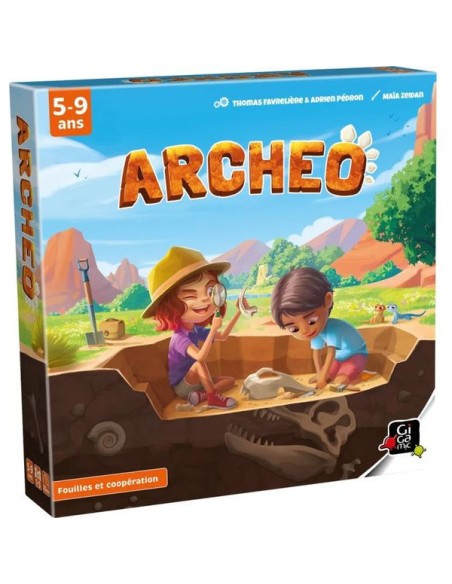 Archeo - Jeu de Société - Dès 5 Ans - Gigamic