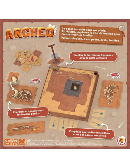 Archeo - Jeu de Société - Dès 5 Ans - Gigamic