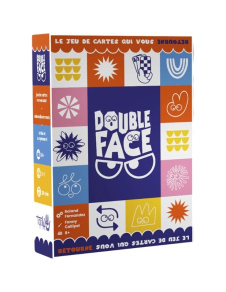 Double Face - Jeu de Société - Jeu de Cartes - Topla - Gigamic