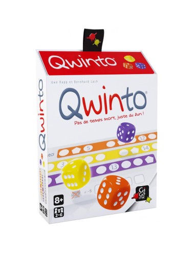 Qwinto - Jeu de société - Achat Boutique - Gigamic