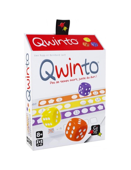 Qwinto - Jeu de société - Achat Boutique - Gigamic