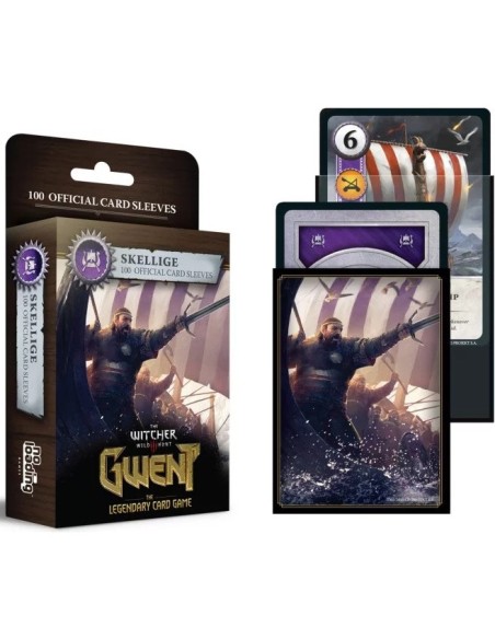Gwent : Protège-Cartes Skellige x100 - Accessoires de jeu - Gigamic