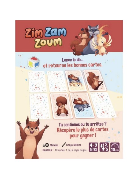 Zim Zam Zoum - Jeux de société - Gigamic