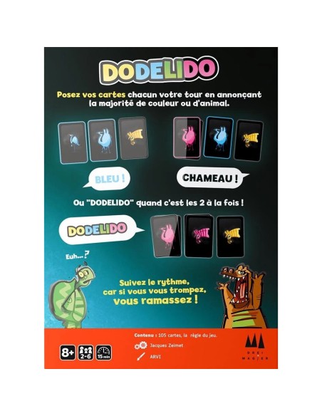 Dodelido - Jeu de Société - Jeu de Cartes - Gigamic