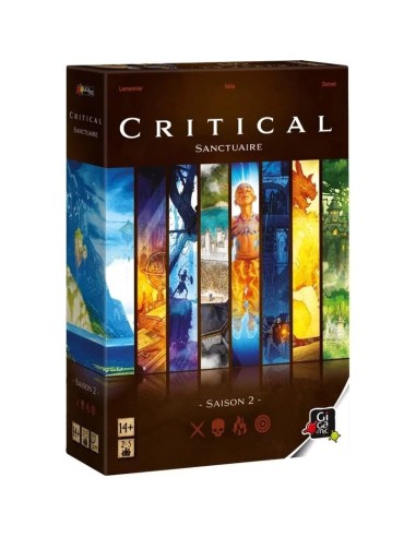 Critical - Sanctuaire Saison 2 - Jeux de rôle - Gigamic