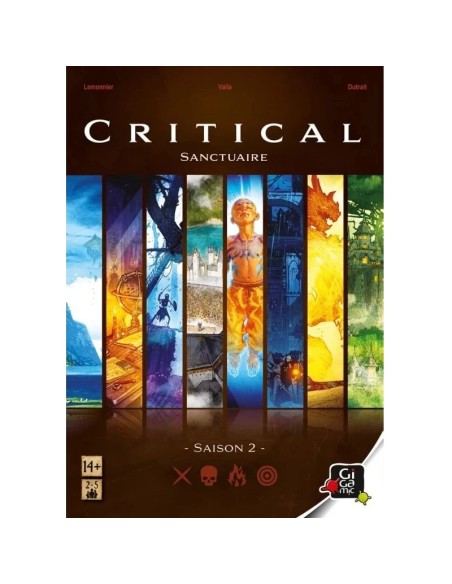 Critical - Sanctuaire Saison 2 - Jeux de rôle - Gigamic