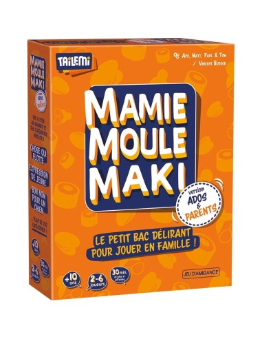 Mamie Moule Maki - Version Ados & Parents - Tailemi - Jeux de société - Gigamic