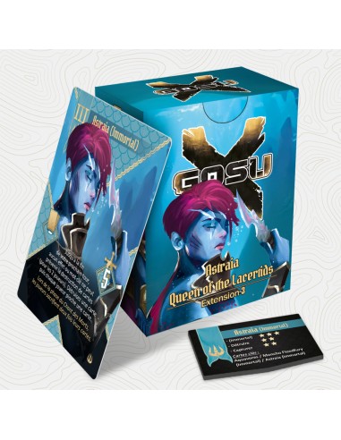 Gosu X - Extension Astraia, Queen of the Lacertids - Sorry we are French - Jeux de société - Gigamic