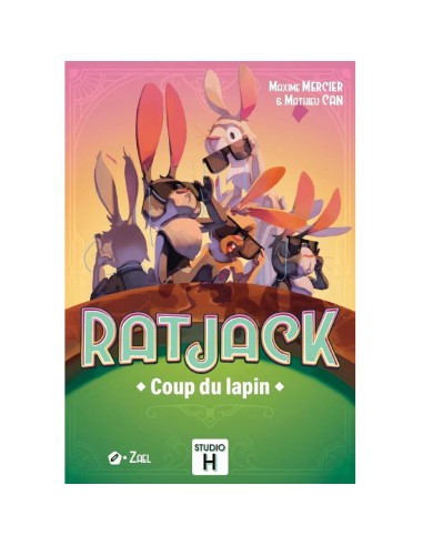 Coup du Lapin - Ext. Ratjack - Jeu de Société - Jeu de Cartes - Gigamic
