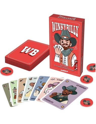 Winky Billy - Jeu de Société - Bakakou - Gigamic