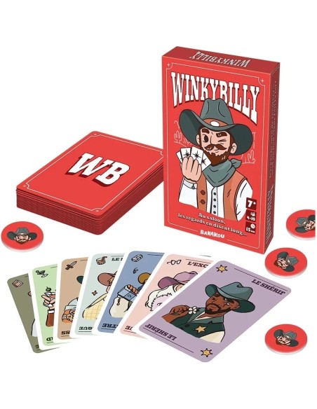 Winky Billy - Jeu de Société - Bakakou - Gigamic