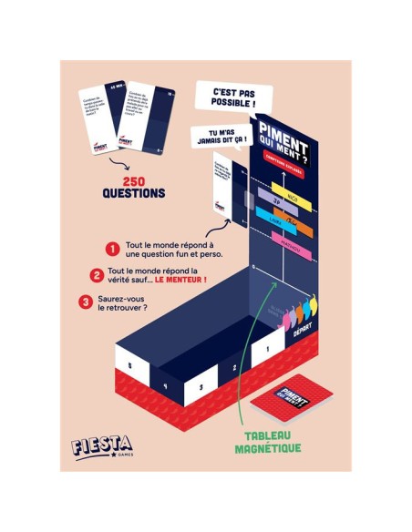 Piment Qui Ment? - Helvetiq - Jeux de société - Gigamic