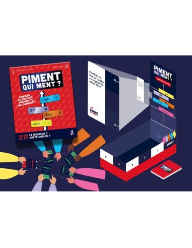 Piment Qui Ment? - Helvetiq - Jeux de société - Gigamic